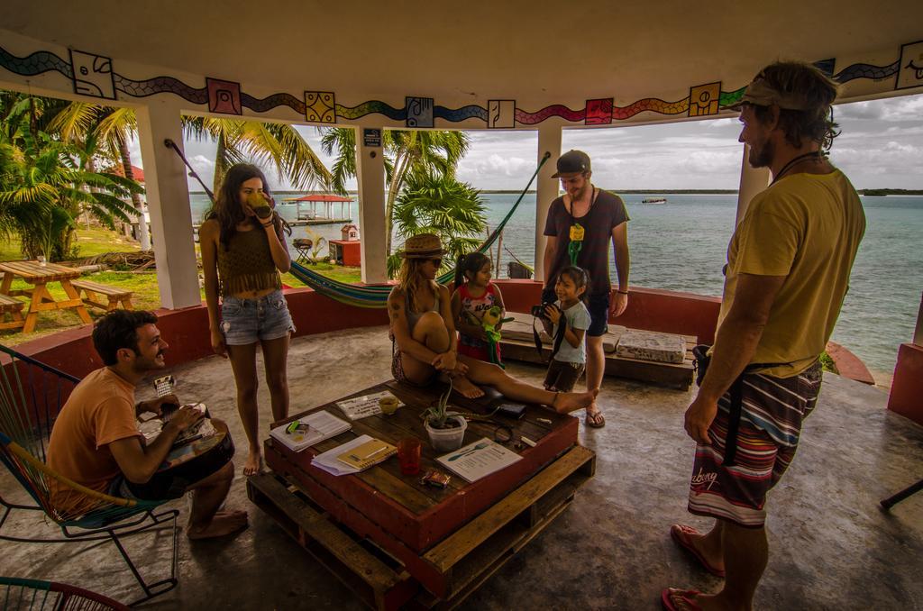 Хостел Bacalar Casa Lahar Экстерьер фото