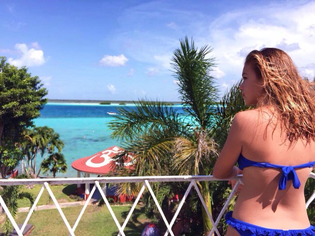 Хостел Bacalar Casa Lahar Экстерьер фото