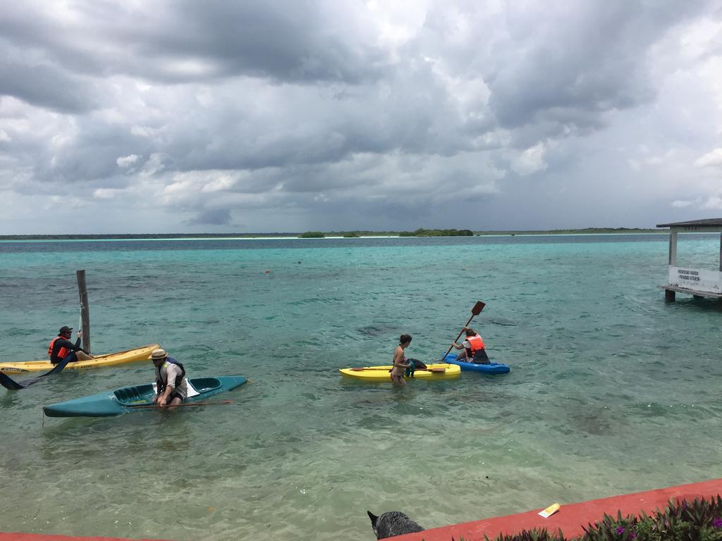 Хостел Bacalar Casa Lahar Экстерьер фото