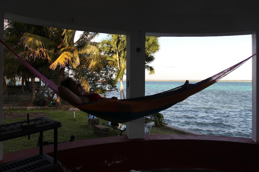 Хостел Bacalar Casa Lahar Экстерьер фото