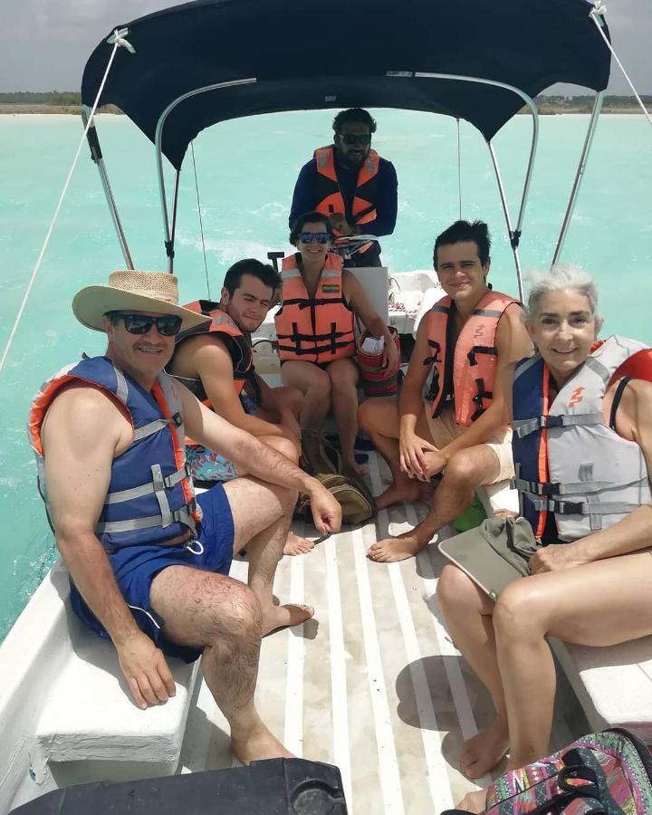 Хостел Bacalar Casa Lahar Экстерьер фото
