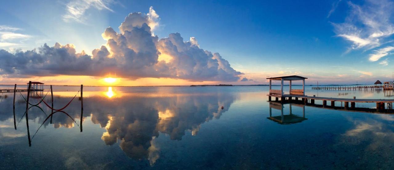 Хостел Bacalar Casa Lahar Экстерьер фото